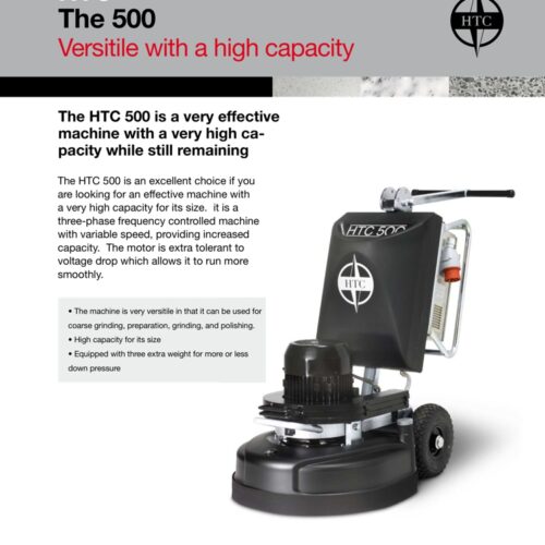 HTC500 Grinder with Vacuum